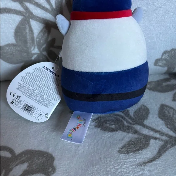 Squishmallows Blue and White Plush - Picture 2 of 2